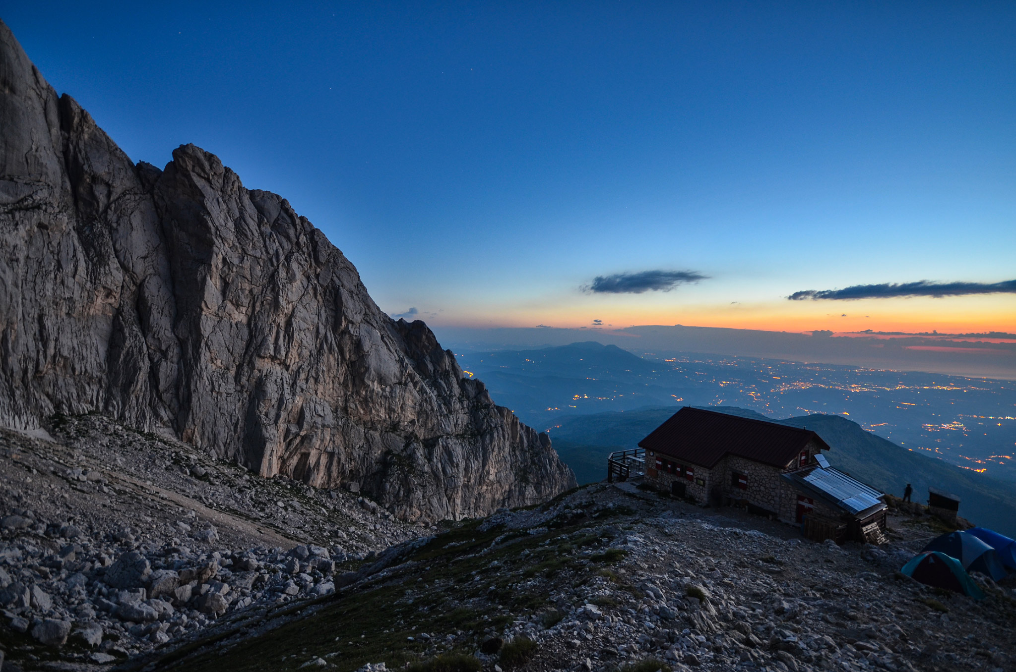 Rifugio Franchetti. Gran Sasso d'Italia